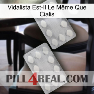Vidalista Est-Il Le Même Que Cialis 17